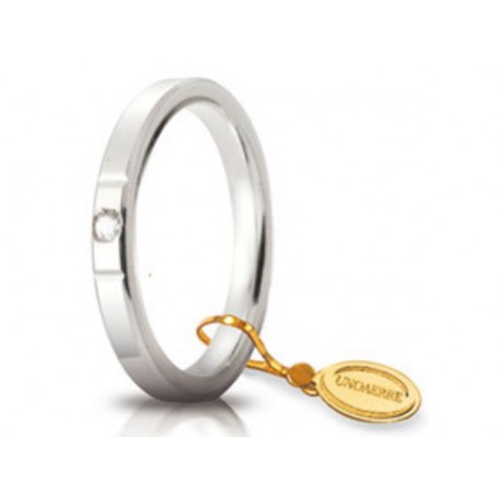 Fede 1AR Cerchi di Luce 2,5 mm Oro Bianco